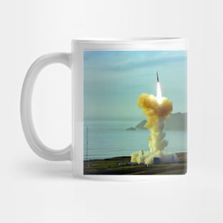 Minuteman nuclear missile launch, 1981 (C028/4096) Mug